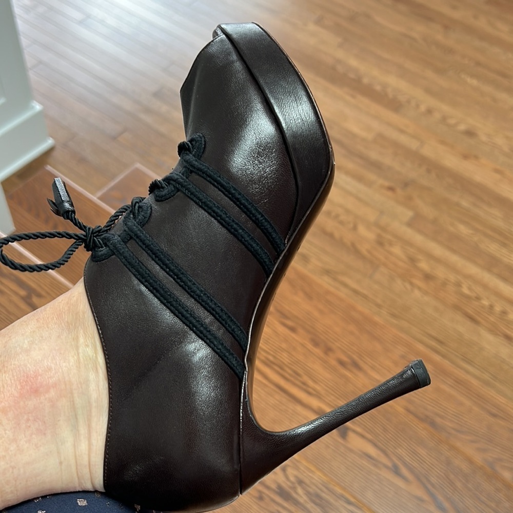 SALE! Yves Saint Laurent platform shoes - Picture 8 of 11